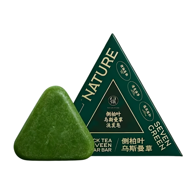 صابونة الأعشاب الطبيعية – تُحيي جمال شعركِ من الجذور إلى الأطراف