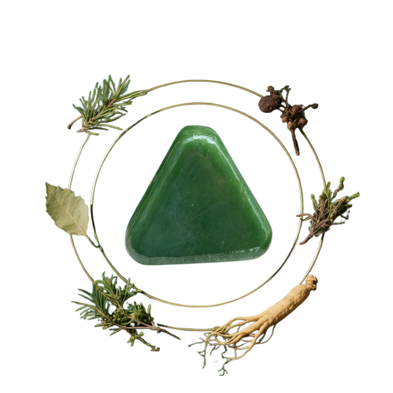 صابونة الأعشاب الطبيعية – تُحيي جمال شعركِ من الجذور إلى الأطراف