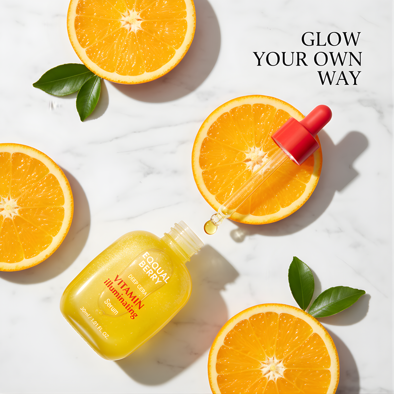 سيروم جمالك المضيء من ايكوالبيري بفيتامين C - اشراقة فاخرة لبشرتك بحجم 30 مل